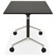 Frohna Metal Base Writing Desk-570210971-570210970