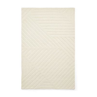 Solid Colour Wool Hand Tufted Area Rug