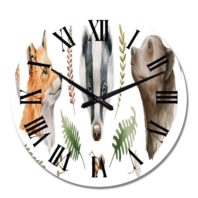 Horloge murale surdimensionnée, Grand