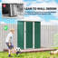 Outsunny 5ft x 3ft Garden Storage Shed Waterproof Sloped Roof-2045643912