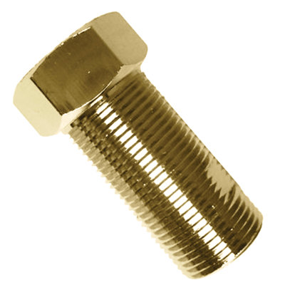 Kingston Brass 3/8-Inch Brass Extension Nut