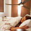 Ventilateur de plafond en bois massif 3 pales avec lumière DEL à intensité variable et télécommande, moteur à courant continu réversible-1094988170-1094368010