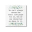 «Music Life Mixed Botanicals Arrangement» par Lettered and Lined - Art textuel sur toile sans cadre