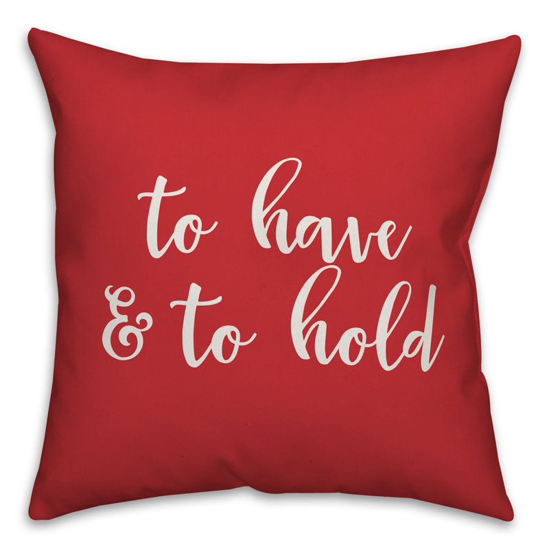  avoir un coussin décoratif, Coussin décoratif, Rouge / Blanc