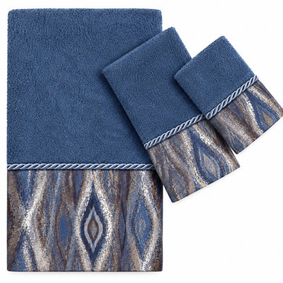 Ensemble de serviettes en coton 3 pièces Lorento
