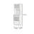 Minimally Designed Small-Sized Narrow Display Case