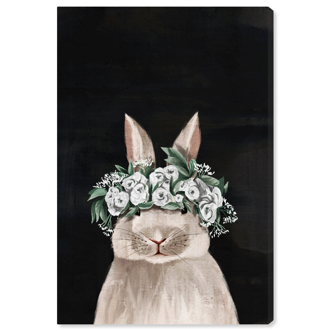 Animals Gorgeous Floral " Animals Gorgeous Floral Rabbit Farm Animals " Oliver Gal Prints