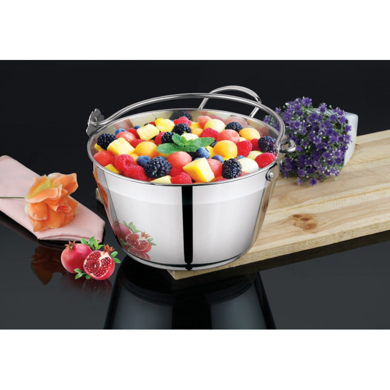 Symple Stuff Wozniak Aluminum Saute Pan, 5L