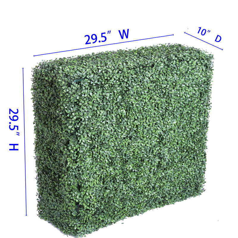 29.5'' Faux Boxwood Hedge