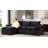 Boneless 80" Boneless Modular Sectional Sofa Oversized Cloud Couch, Deep Seat L-Shaped Corduroy Fabric, No Assembly Required for Living Room & Apartment (Loveseat)-543239921