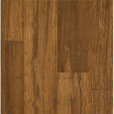 Bamboo 7mm Thick x 5.12" Width x 36.22" Length Waterproof Engineered Bamboo Flooring