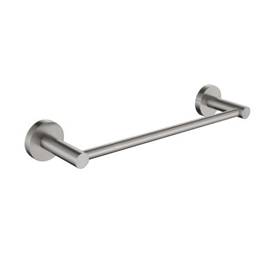 Metro Single Towel Bar - Wall Mount - 24" Brass/Polished Chrome