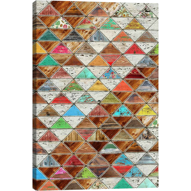 «Love Pattern» par Diego Trigall, impression, H 18 po x l 12 po x 1,5 po, Toile