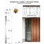 Poignée de porte longue, poignée de porte d'entrée ronde en forme de «H», acier inoxydable 304-109696698-109696700