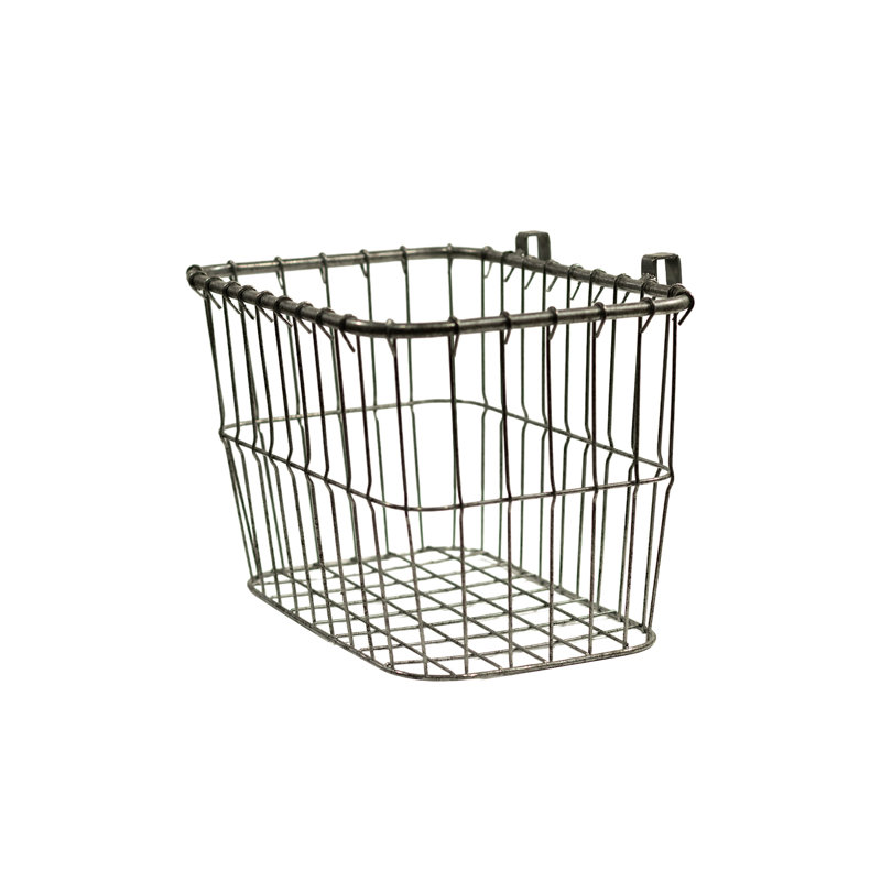 Panier en métal pour échelle à volets