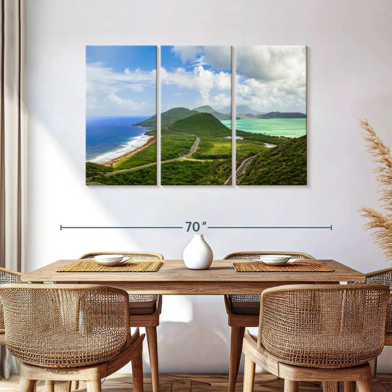 Gillard, Saint-Kitts, Atlantic Road, H 36 po x l 57 po