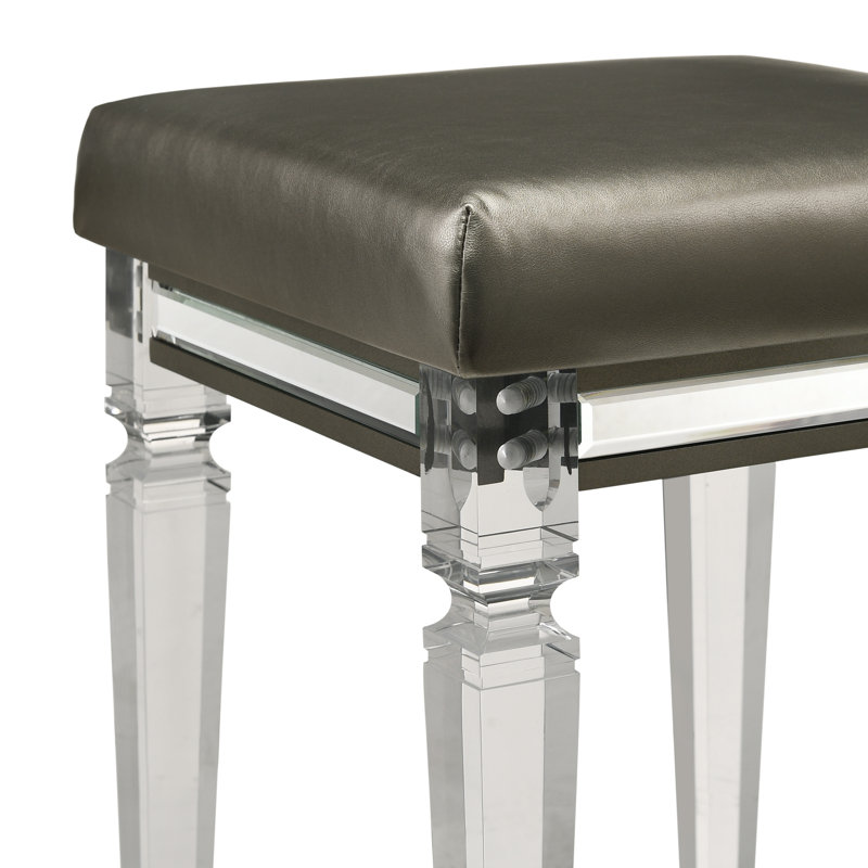 Rosdorf Park Bridgnorth Vanity Set With USB, Copper