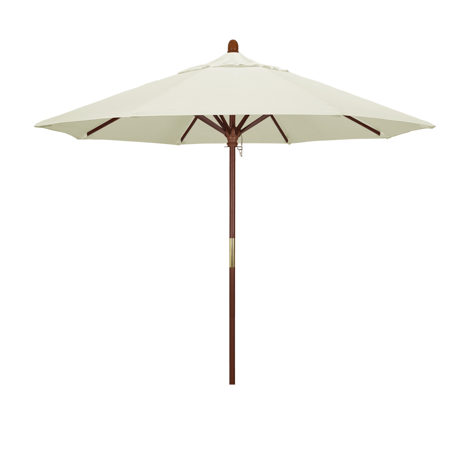 Manford 108'' Outdoor Umbrella, Canvas - Pacifica