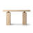 Calder 60" Solid Reclaimed Elm Plinth Console Table