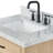Tidworth 30'' Solid Wood Single Bathroom Vanity with 1.5'' Carrara Marble Top-1291830944-1300471834