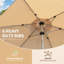 Parasol de patio 7,5 pi-676749231