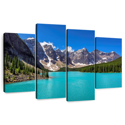 Alvord turquoise, lac Moraine