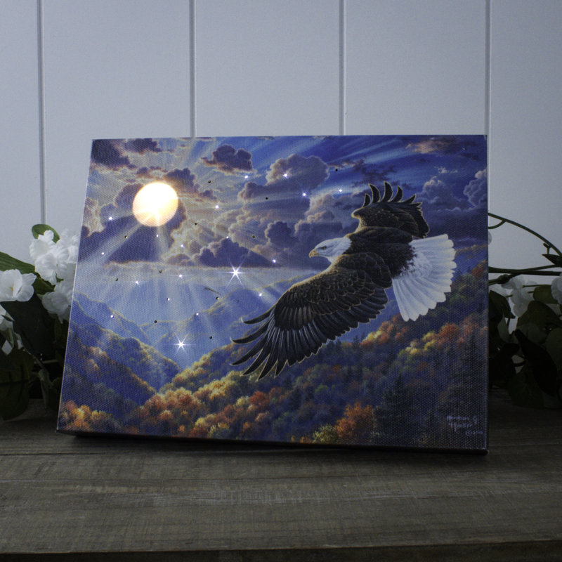 Colten - Freedom 8x6 Lighted Tabletop Canvas