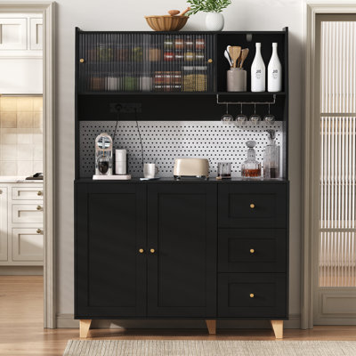 184cm Kitchen Pantry