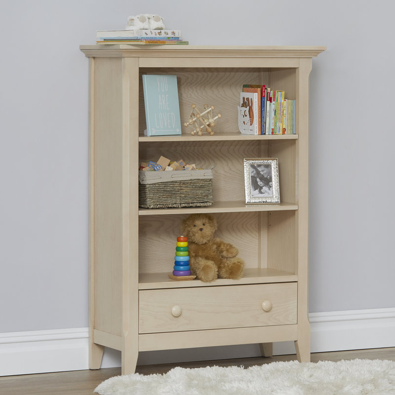 Baby Cache Overland Bookcase with Drawer, Beige