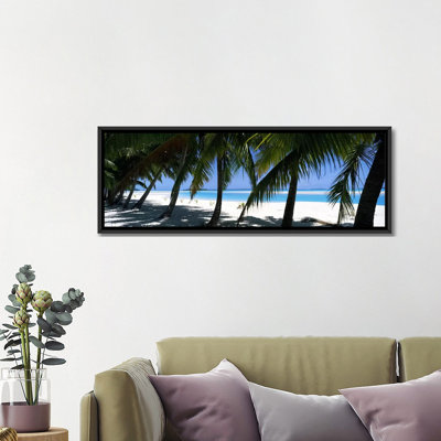 " Palm Trees On The Beach, Aitutaki, Cook Islands " by Panoramic Images