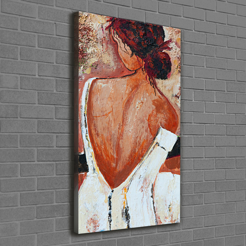 Woman - Wrapped Canvas Print