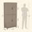 71" Tall Wooden Pantry Cabinet with Adjustable Shelves and 4 Doors – Freestanding Kitchen Storage Cabinet for Dining Room, Living Room, Bathroom-1661442293