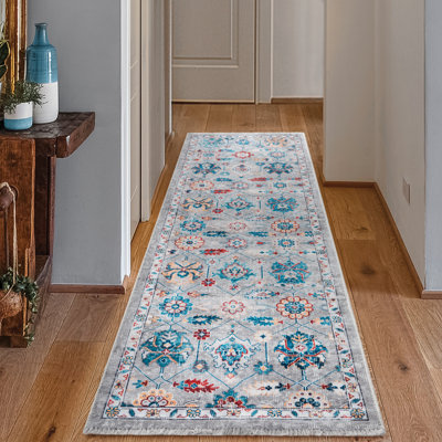 Massud Chenille Oriental Indoor Rug