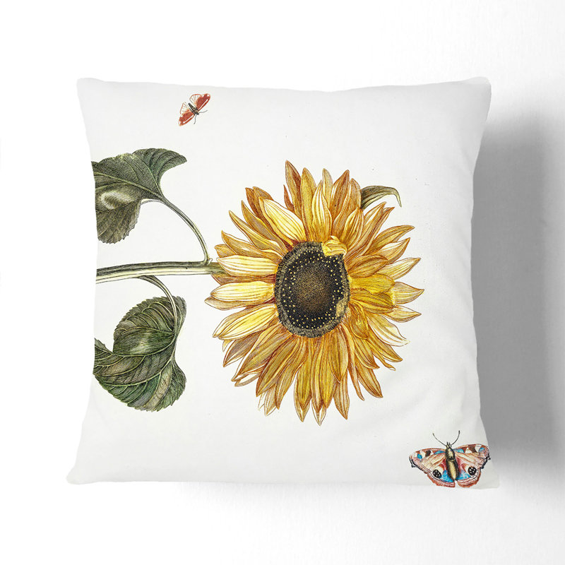Square Throw Cushion, 40cm H x 40cm W x 15cm D