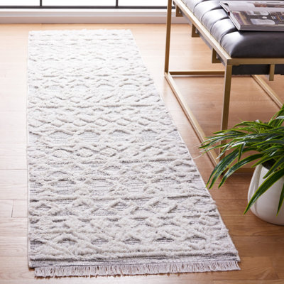 Tapis ivoire / gris Augustine 758