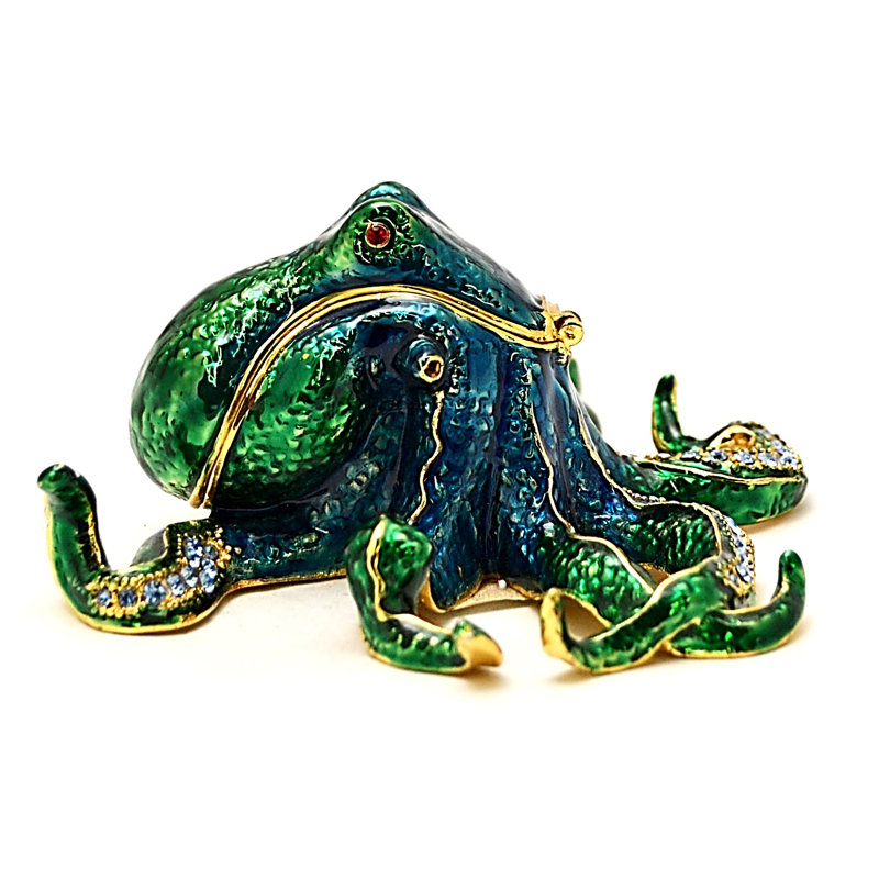 Emborough Animals Figurines & Sculptures, Blue/Green