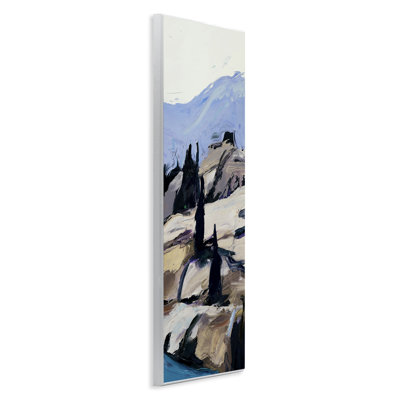 Nature Scene Visage Wall Plaque Art by Julie Denise