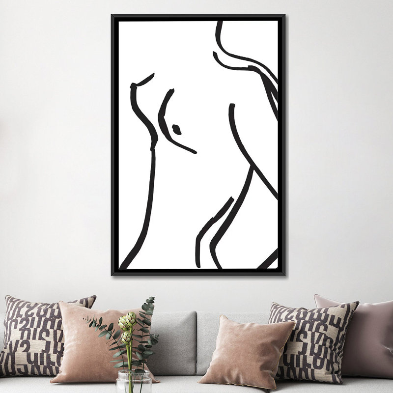 «My Fair Lady», impression sur toile, H 26 po x l 18 po x P 1,5 po, Toile avec cadre noir, Pas de tapis