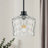 1-light 7.67" Wide Kitchen Island Light With Rippled Glass For Kitchen Island-512223532