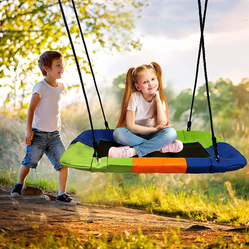 Freeport Park Leer Metal Swing Seat