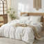 Ensemble de housse de couette 100% coton délavé LifeTown-116490157-116490150