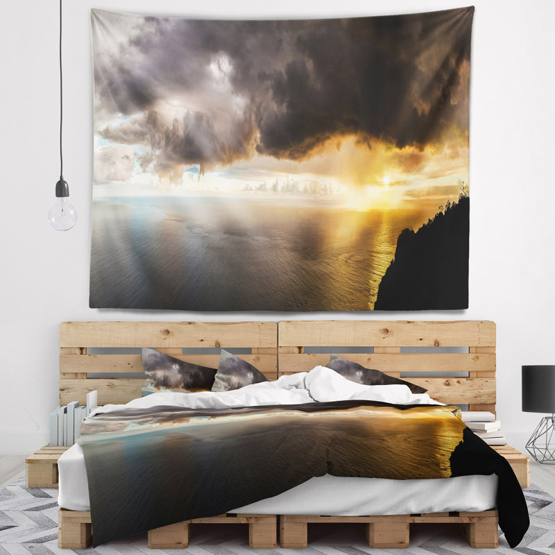 Tapisserie «Landscape Storm», H 32 po x l 39 po
