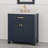 Minnetrista Single Bathroom Vanity with Marble Top-1405845721