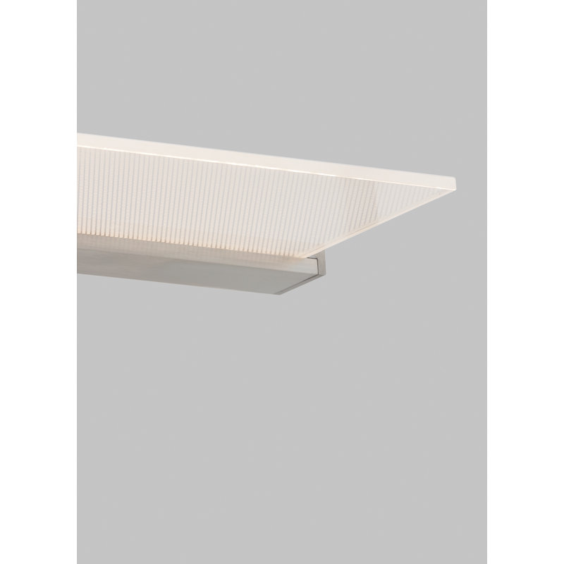 Span 1 - Light LED Bath Bar, Nightshade Black, 3000