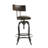 Oswalt Swivel Upholstered Adjustable Height Counter Stool-17838823