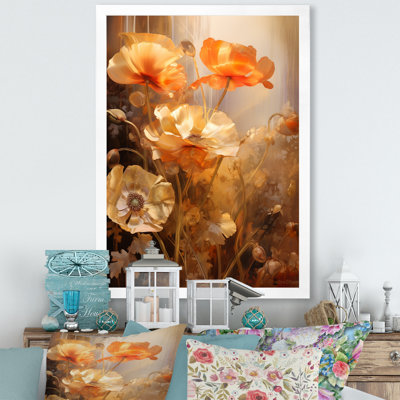" Poppies Bronze Brilliance "