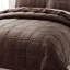 Polyester Plaid Quilt with Pillow Shams Included-2111134475