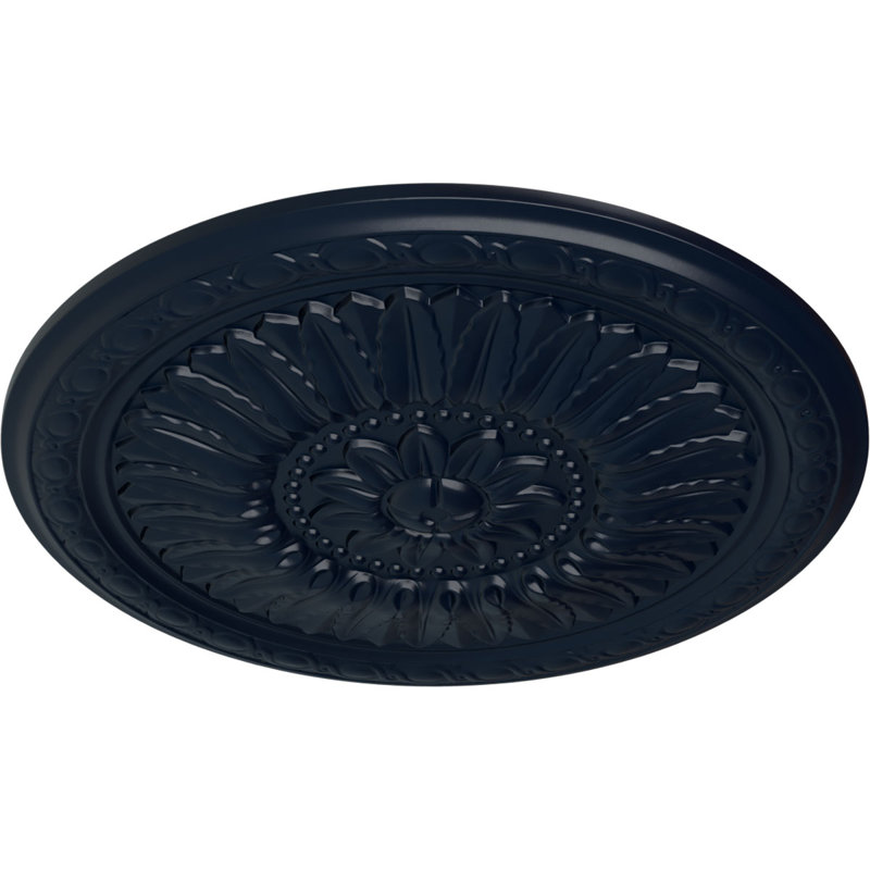 Médaillon de plafond 24 "x P 1 5/8" (convient aux auvents jusqu'à 9 1/4 "), Rêve de minuit