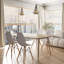 Chaise d'appoint pour bureau de cuisine Josclyn-798712708
