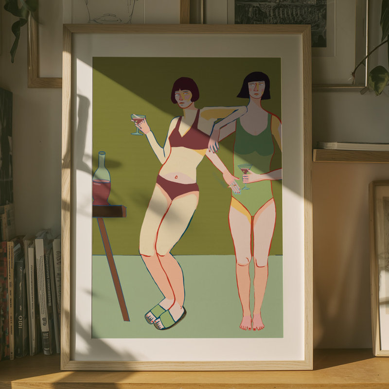 Wrapped Canvas Print, Olive, 76.2cm H x 50.8 cm W